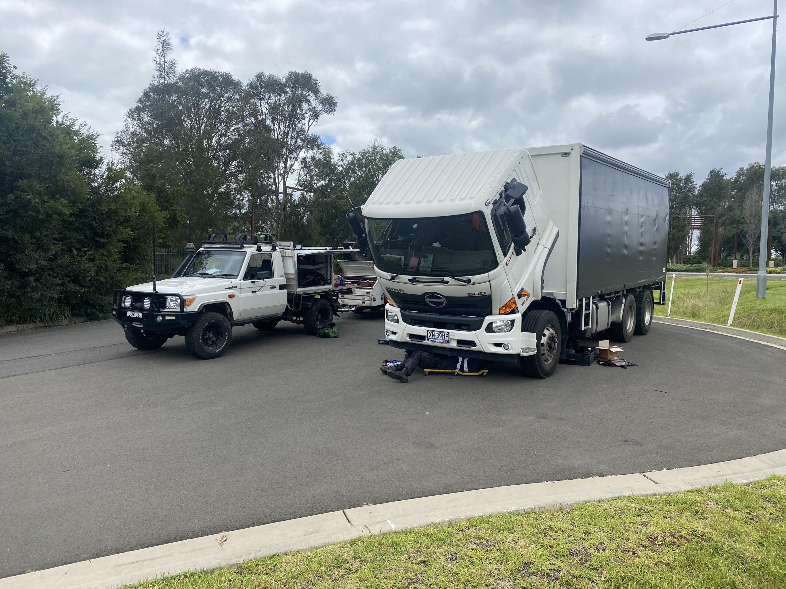 Roadside truck service