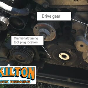 Skilton Truck Repairs Guide For Repairing The Fuso Canter 4P10 Timing chain